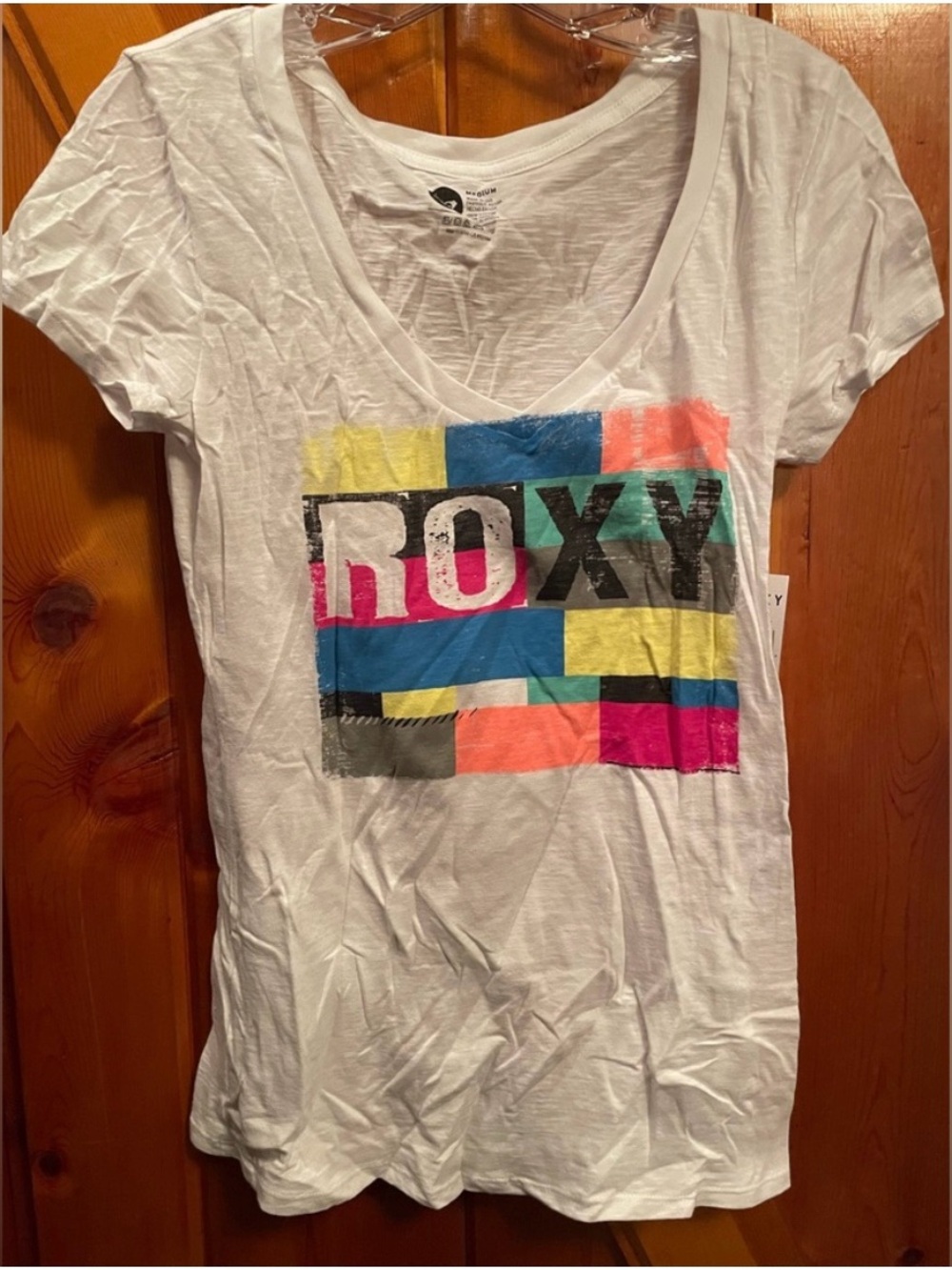 Y2K! Bundle Of 3 Roxy T Shirts. Yellow Small-Medium. Juniors. New With Tags! - Picture 7 of 10